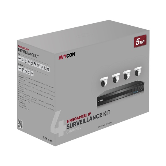 Buy 5MP HD NVR and Turret Cameras with Plug and Play Online - ALT Direct Alarm and Video Surveillance